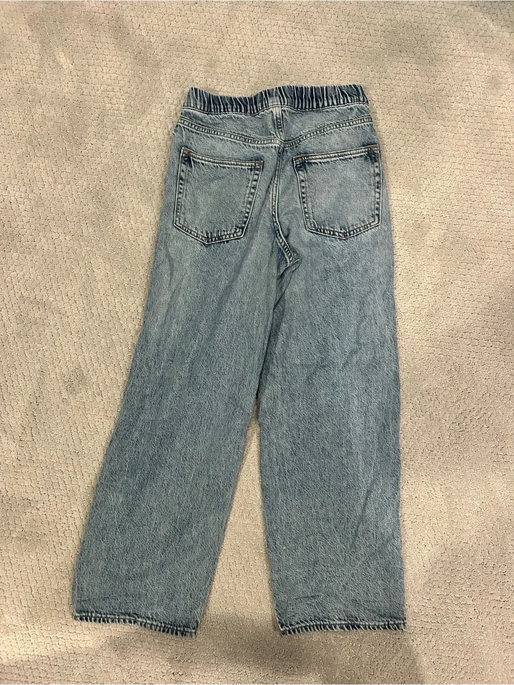 Gap Kids Elastic Waist Blue Denim Jeans - Pack XL